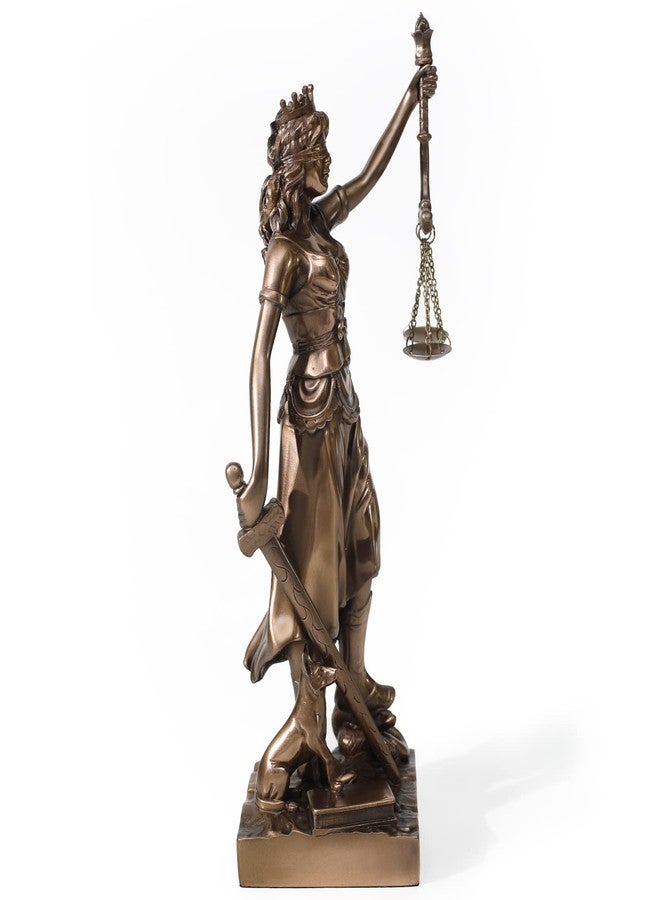 Magicsculp-The Lady Justice Statue - Greek Roman Goddess of Justice 12inch Museum Grade Collectible Figurine | Synthetic Resin-S - Image 2